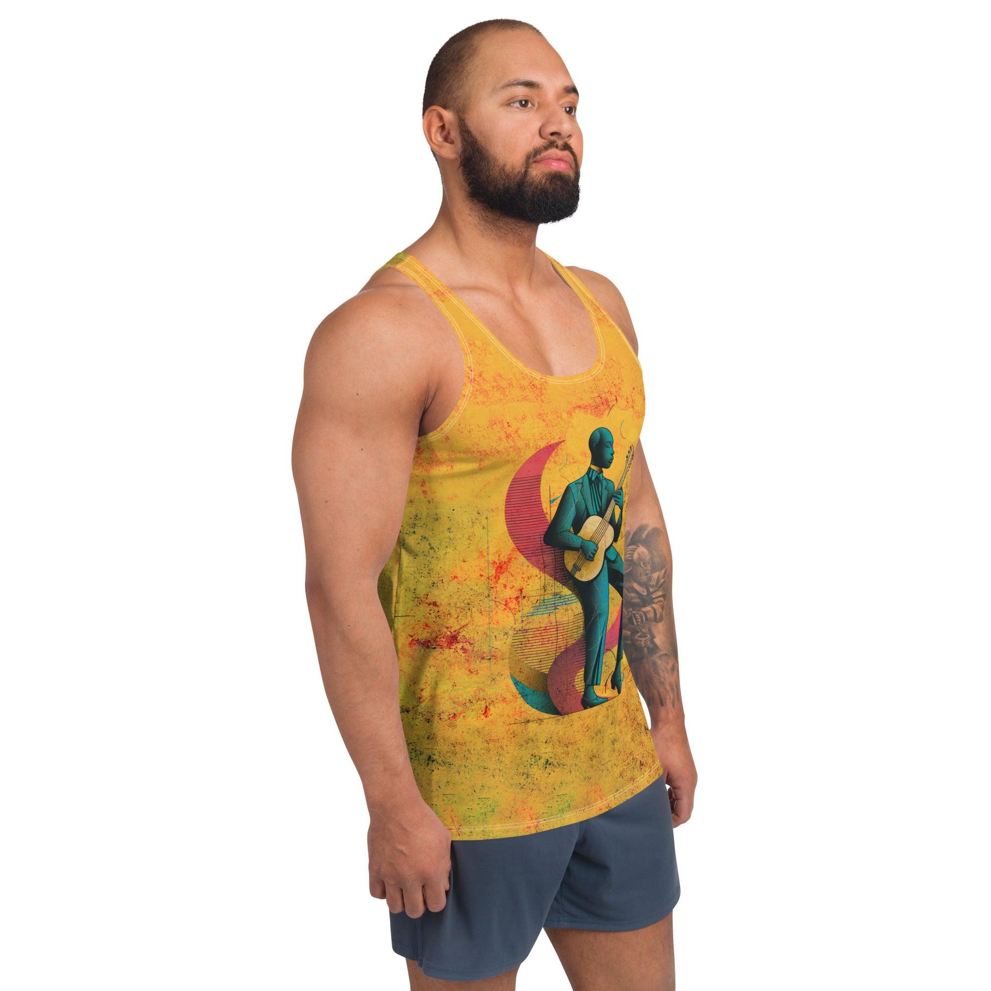 Watercolor Whimsy All-Over Print Men's Tank Top - Beyond T-shirts