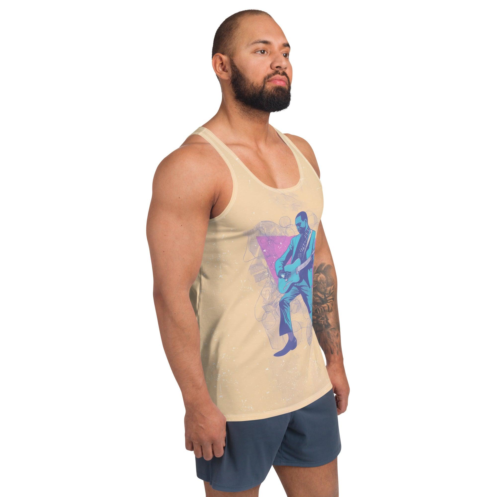 Streetwise Graffiti All-Over Print Men's Tank Top - Beyond T-shirts