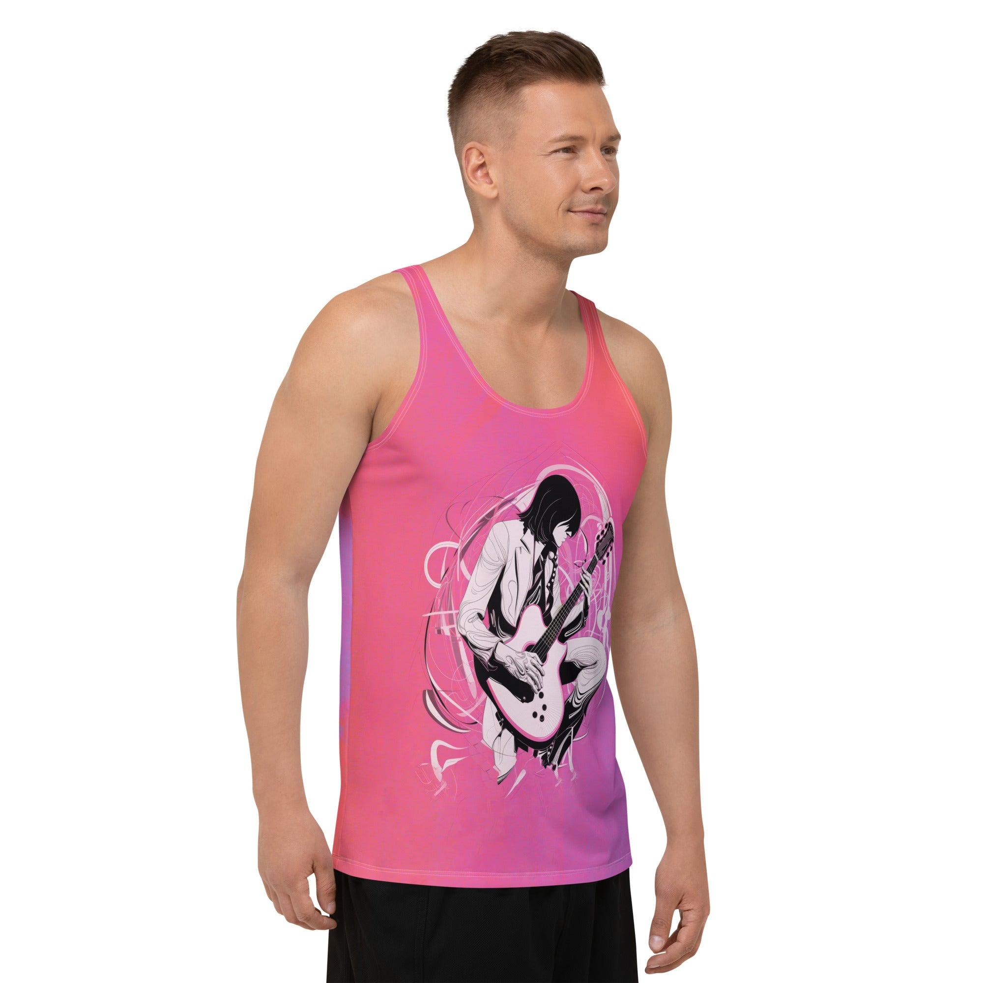 Retro Pop Vibes II All-Over Print Men's Tank Top - Beyond T-shirts