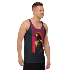 Artful Asymmetry All-Over Print Men's Tank Top