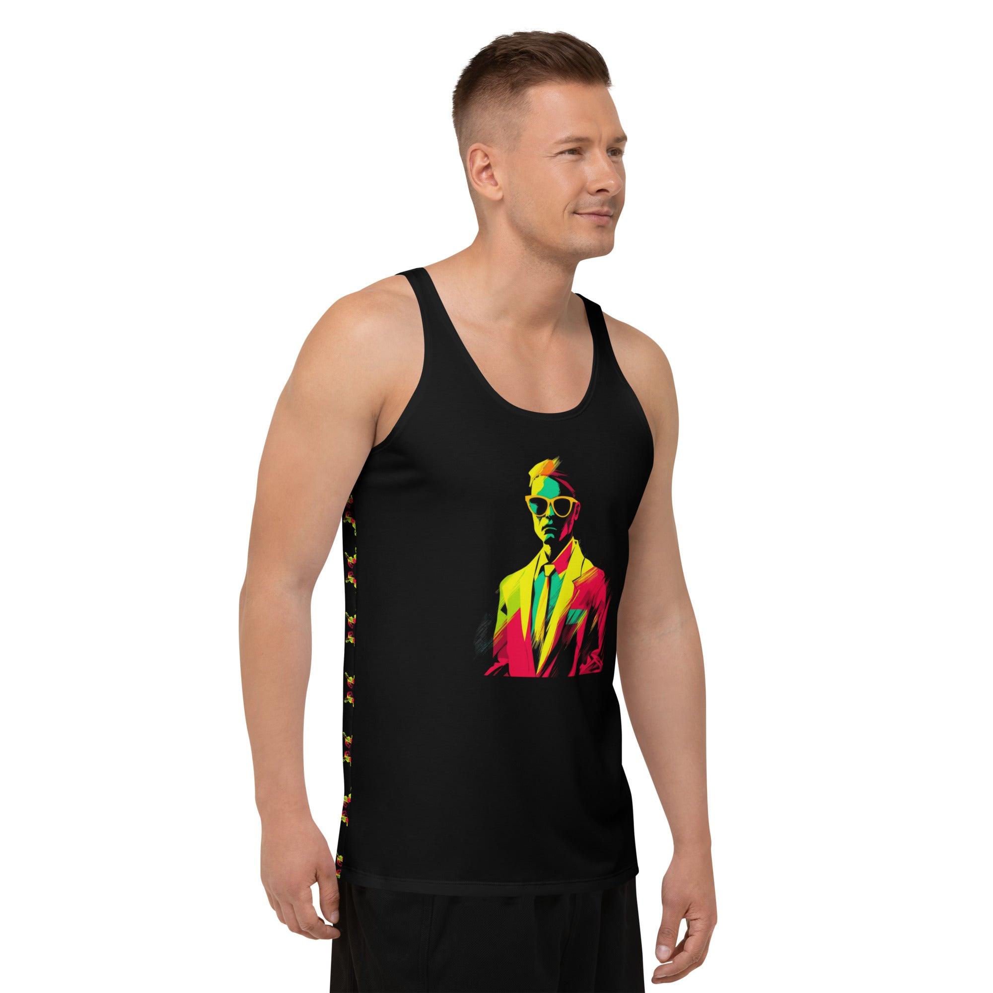 Urban Artistry Unleashed All-Over Print Men's Tank Top - Beyond T-shirts