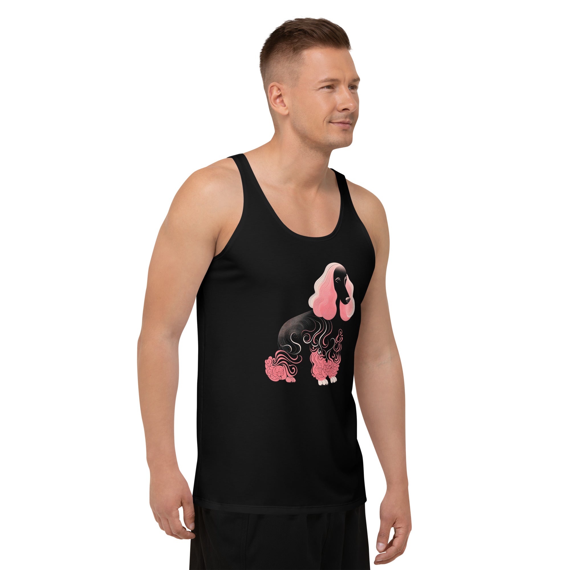 Stylish Squirrel Swirl Tank Top