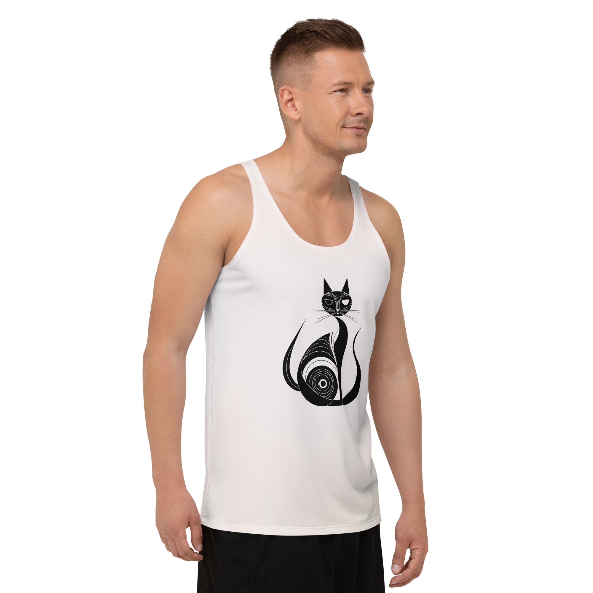 Elegant Eagle Ensemble Tank Top