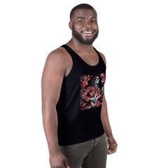 Crescendo Charm All-Over Print Men's Tank Top