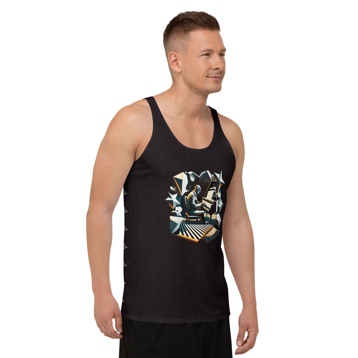 Rhapsody Rhythms All-Over Print Men's Tank Top