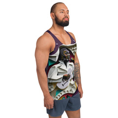 Bass Groove All-Over Print Men's Tank Top