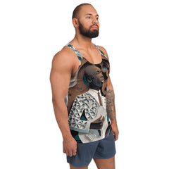 Bebop Beat All-Over Print Men's Tank Top