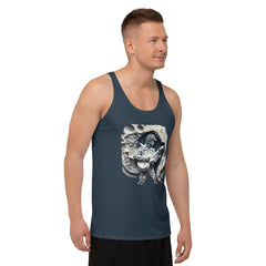 Sage's Silhouette All-Over Print Men's Tank Top