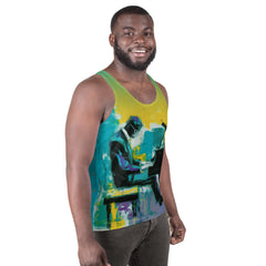 Abstract Zen Men's Tank Top