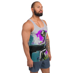 Monochrome Elegance Men's Tank Top