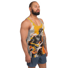 Abstract Sunset Hues Men's Tank Top