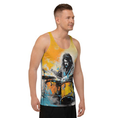 Tranquil Waves All-Over Print Men's Tank Top