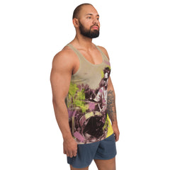 Earthy Abstraction All-Over Print Men's Tank Top