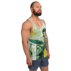 Chromatic Abstraction All-Over Print Men's Tank Top