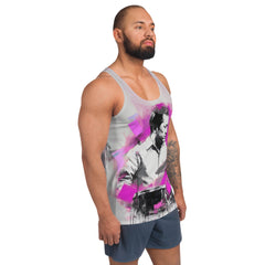 Geometric Illusion All-Over Print Men's Tank Top