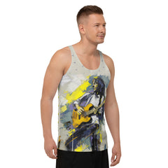 Geometric Shadow Men's Tank Top