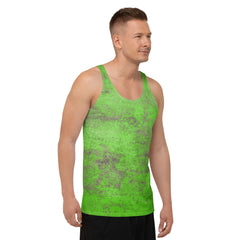 Aged Timber All-Over Print Men's Tank Top