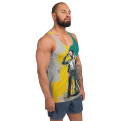 Abstract Illusion All-Over Print Men's Tank Top