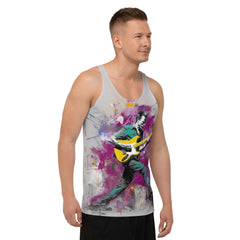 Geometric Harmony Abstract Men's Tank Top