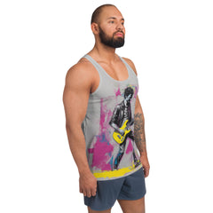 Abstract Oasis Minimalist Men's Tank Top