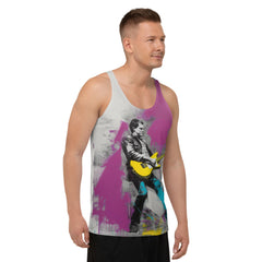 Elegance in Simplicity Abstract Men's Tank Top