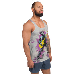 Cosmic Connection Abstract Men's Tank Top