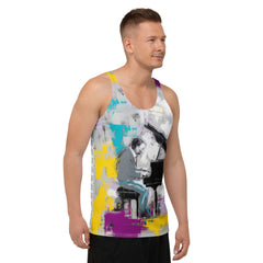 Coastal Zen Minimalist Abstract Men's Tank Top