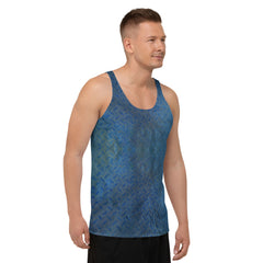 Velvet Luxe Texture Men's Tank Top