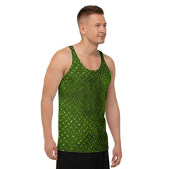 Velour Allure Texture Men's Tank Top