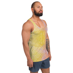 Cashmere Comfort Texture Men's Tank Top