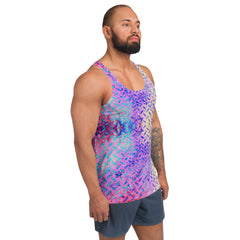 Velvet Crush Texture Men's Tank Top
