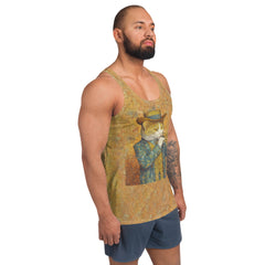 Cool Cat All-Over Print Men's Tank Top