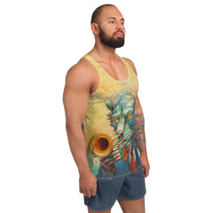 Lion of Style All-Over Print Men's Tank Top