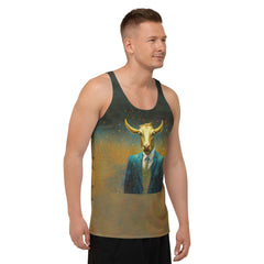 Goat's Charm All-Over Print Men's Tank Top