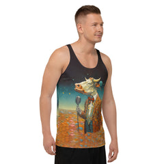 Goat Fashionista All-Over Print Men's Tank Top