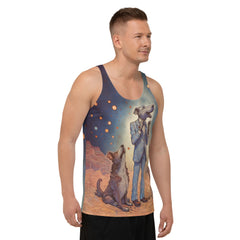 Dog's Elegance All-Over Print Men's Tank Top