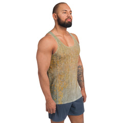 Velvet Touch Texture Men's Tank Top