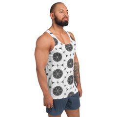 Onyx Outline Diamond Harmony Men's Tank Top