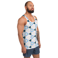 Infinite Illusion Diamond Men's Tank Top