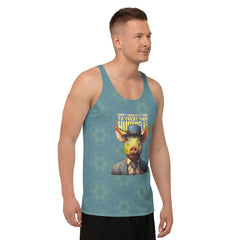 Playful Piglet Parade Men's Tank Top