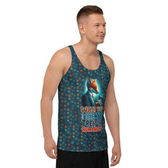 Whimsical Fox Trot Men's Tank Top