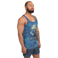 Safari Giraffe Explorer All-Over Print Men's Tank Top