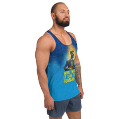 Stylish Penguin Fashionista All-Over Print Men's Tank Top