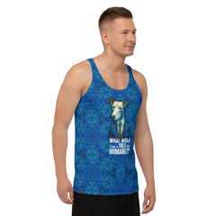Dapper Deer Gentleman All-Over Print Men's Tank Top