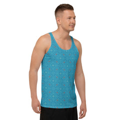 Geometric Hexagon Men's Tank Top
