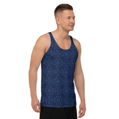 Abstract Wave Men's Tank Top