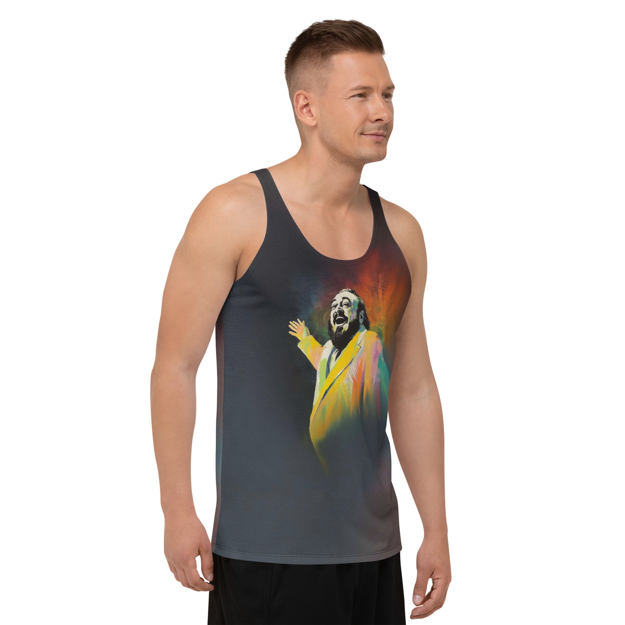 Sunshine Sonata Men's Tank Top - Back View