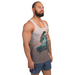 Petal Path Men's Tank Top - Back View