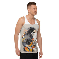 Misty Mountain logo on Men's Tank Top.