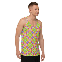 Cosmic Patterns Men's Tank Top front view